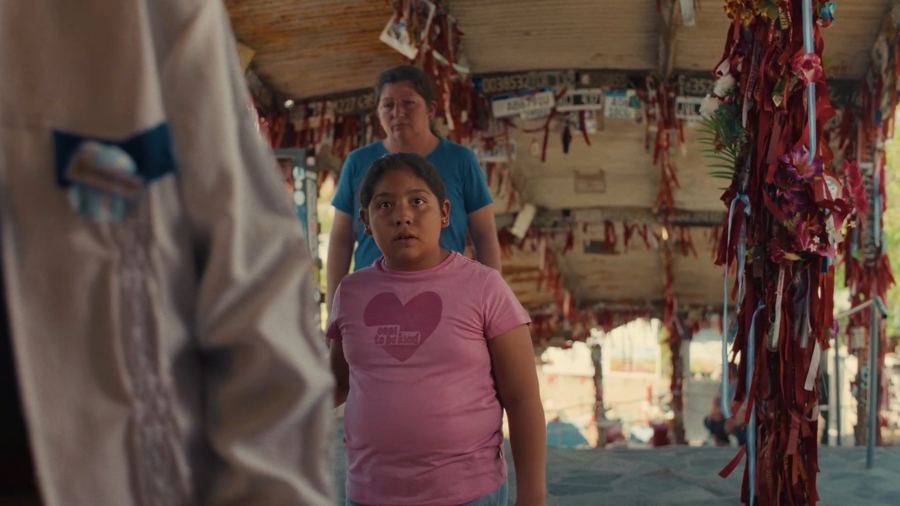 Ramona at the Difunta Correa shrine